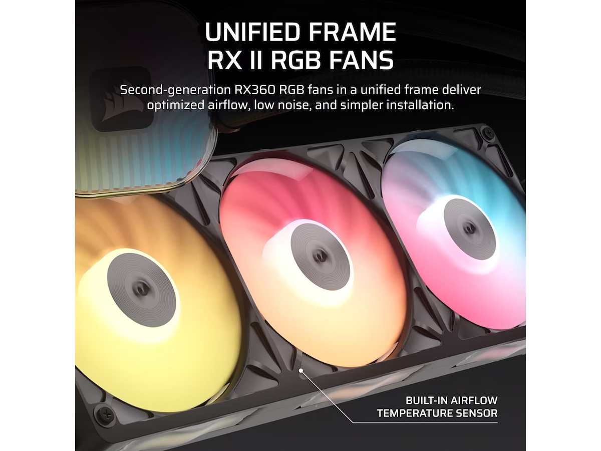 Corsair iCUE LINK TITAN II 360 RX RGB Kjøler CPU - Vannkjøling