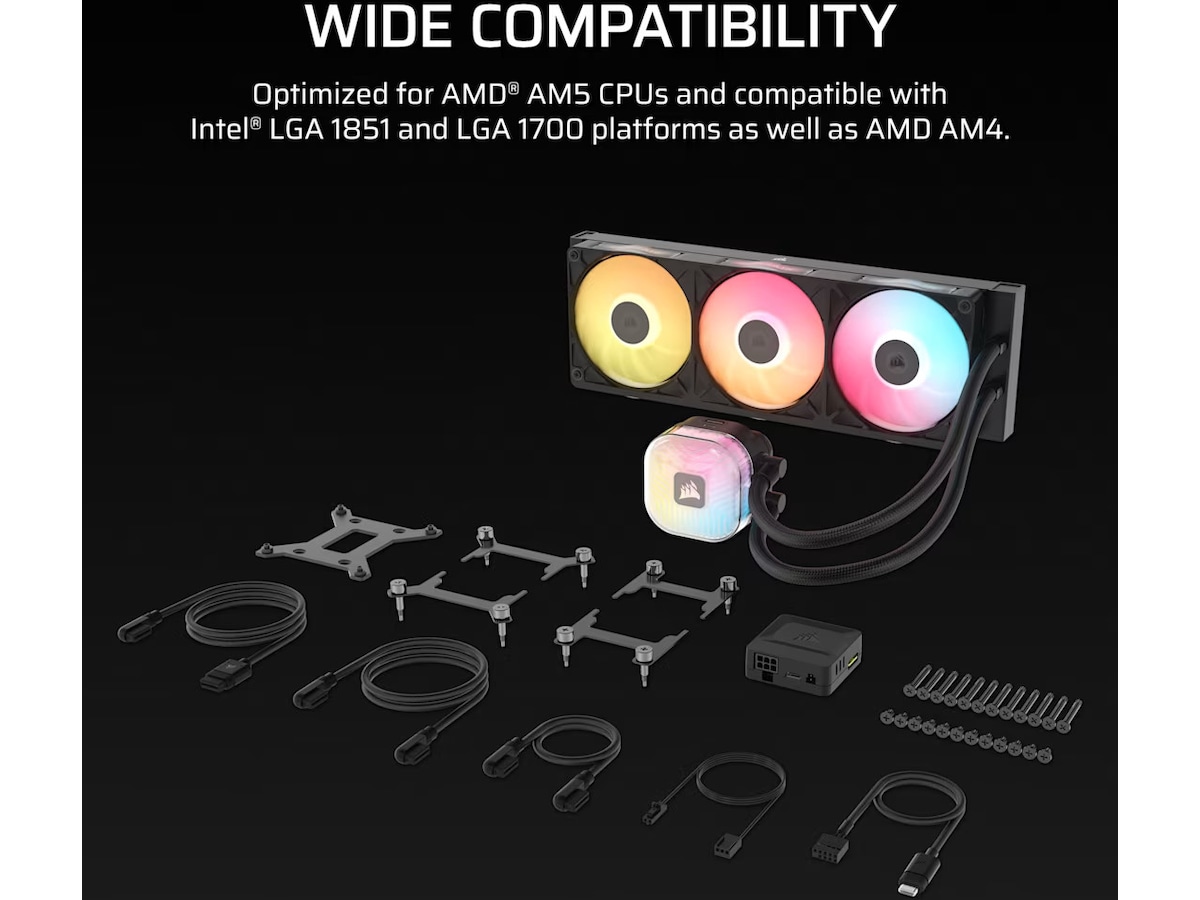 Corsair iCUE LINK TITAN II 360 RX RGB Kjøler CPU - Vannkjøling
