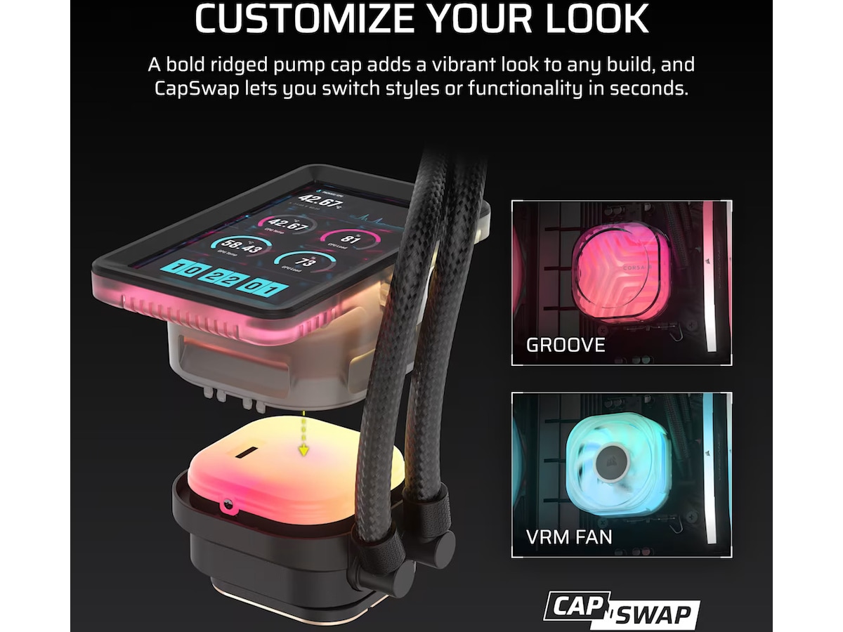 Corsair iCUE LINK TITAN II 360 RX RGB Kjøler CPU - Vannkjøling