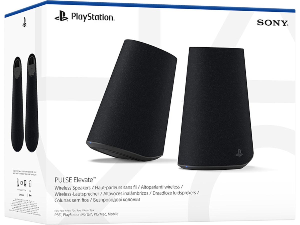 Sony Pulse Elevate Wireless Speaker Midnight Black Trådløs / Bluetooth-høyttaler