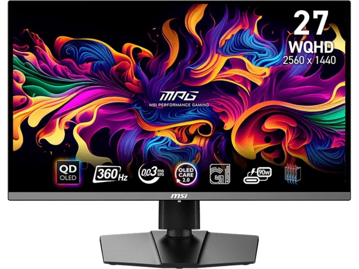 MSI 27" gamingskjerm MPG 271QRX -B-Grade Demo skjermer
