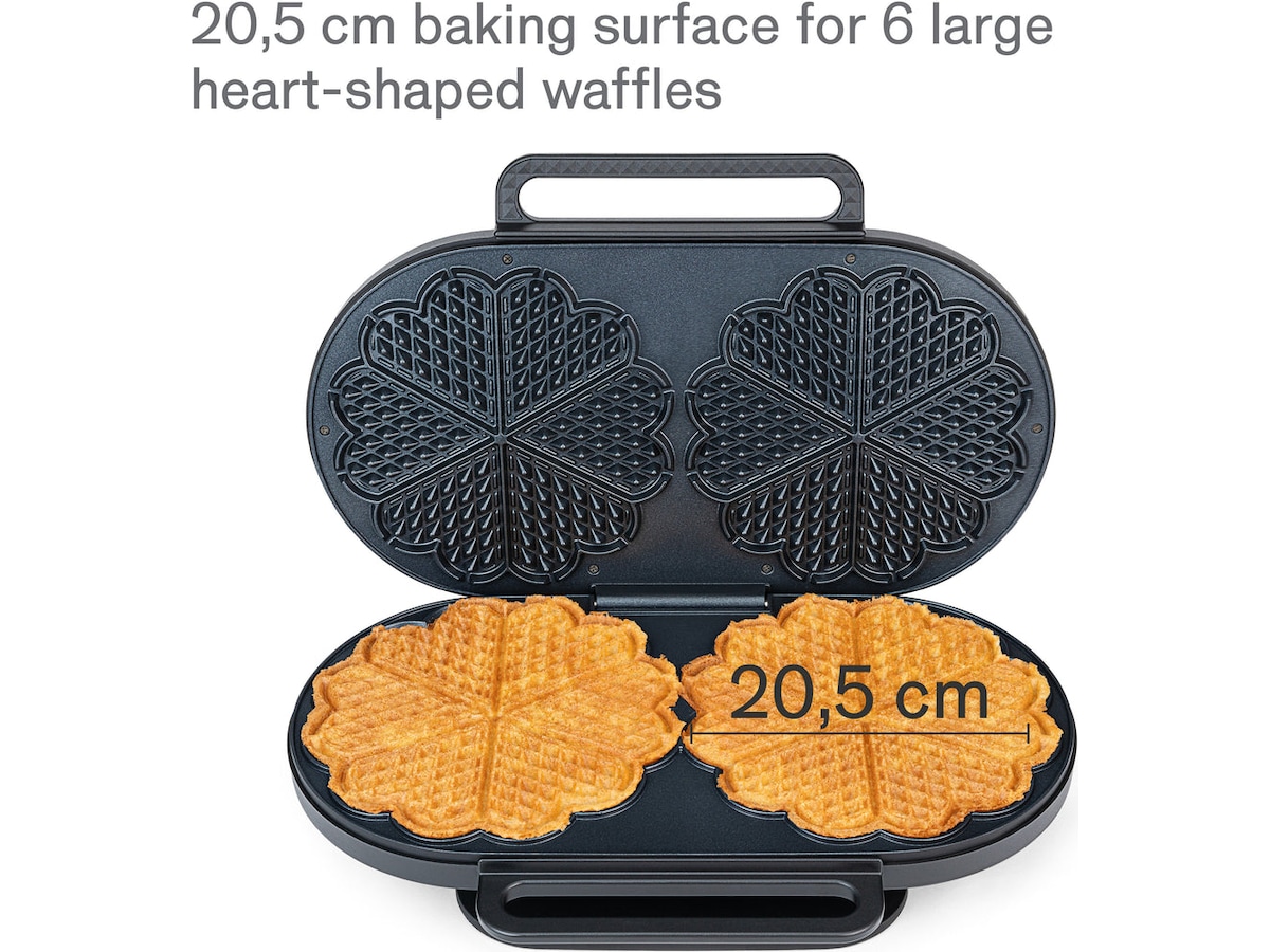 Wilfa Grand Double P WM6DB-220P vaffeljern Vaffeljern
