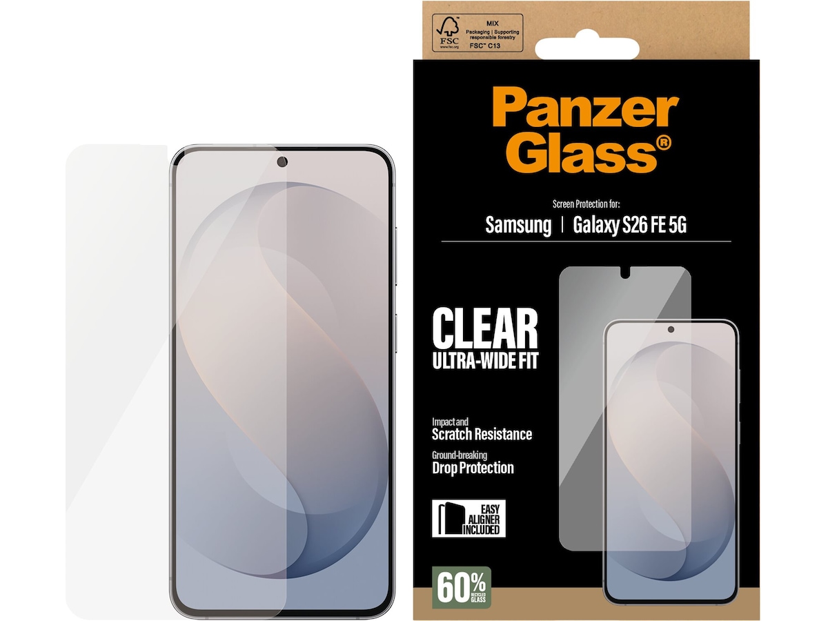 PanzerGlass Galaxy S26 FE Skjermbeskytter Skjermbeskytter