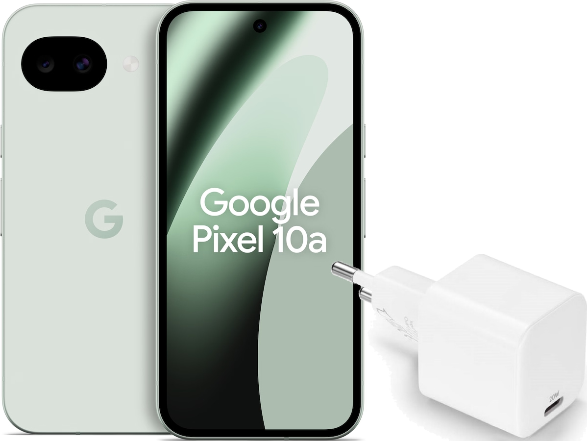 Google Pixel 10a 128GB (fog) Mobiltelefoner