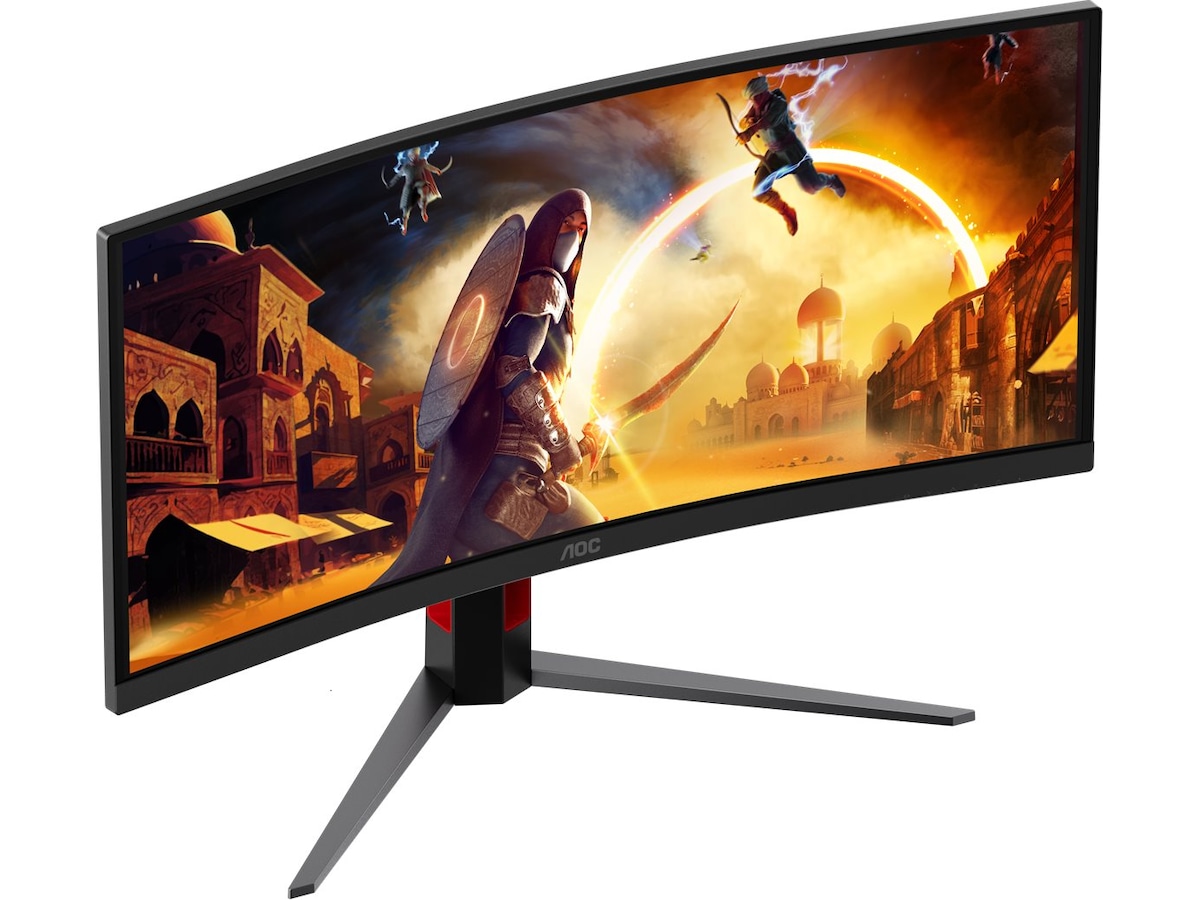 AOC 34" curved gamingskjerm CU34G4ZCA Gamingskjermer