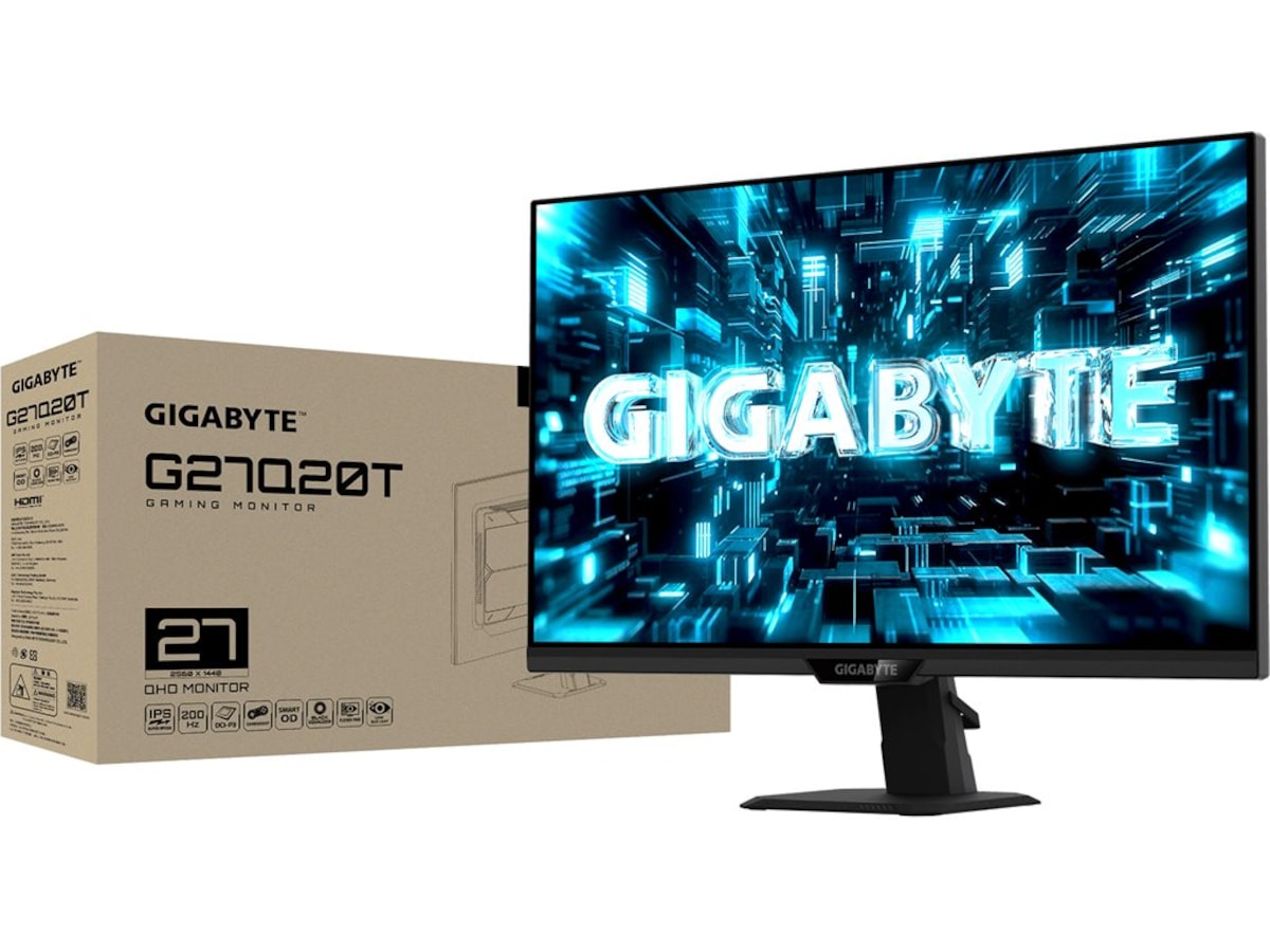 Gigabyte 27" gamingskjerm G27Q20T Gamingskjermer