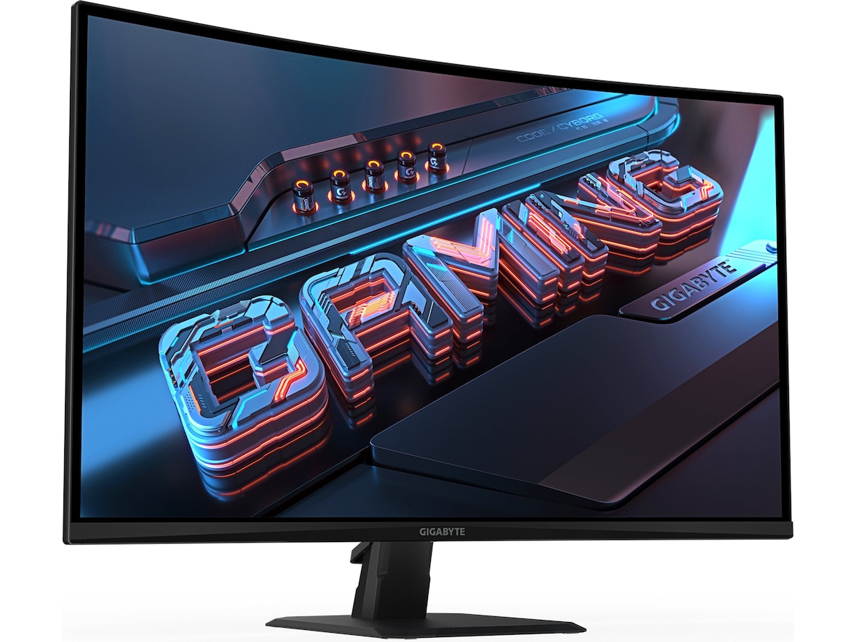 Gigabyte 32" curved gamingskjerm GS32QCA Gamingskjermer