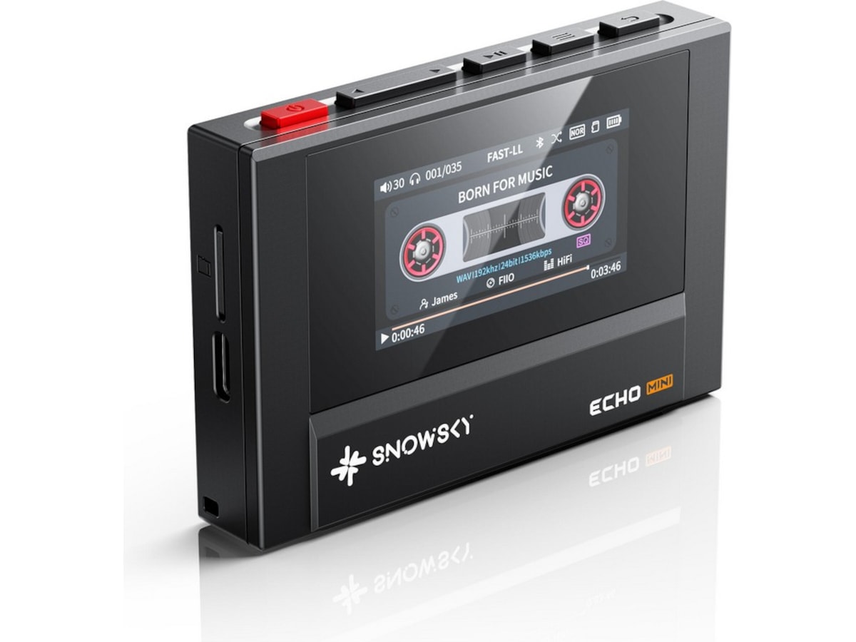 FiiO Echo Mini Musikkspiller (sort) Radio & musikkspillere