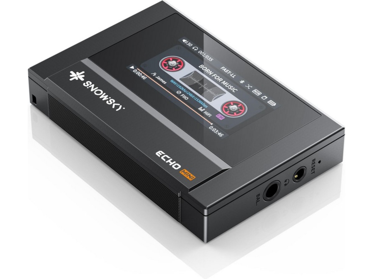 FiiO Echo Mini Musikkspiller (sort) Radio & musikkspillere