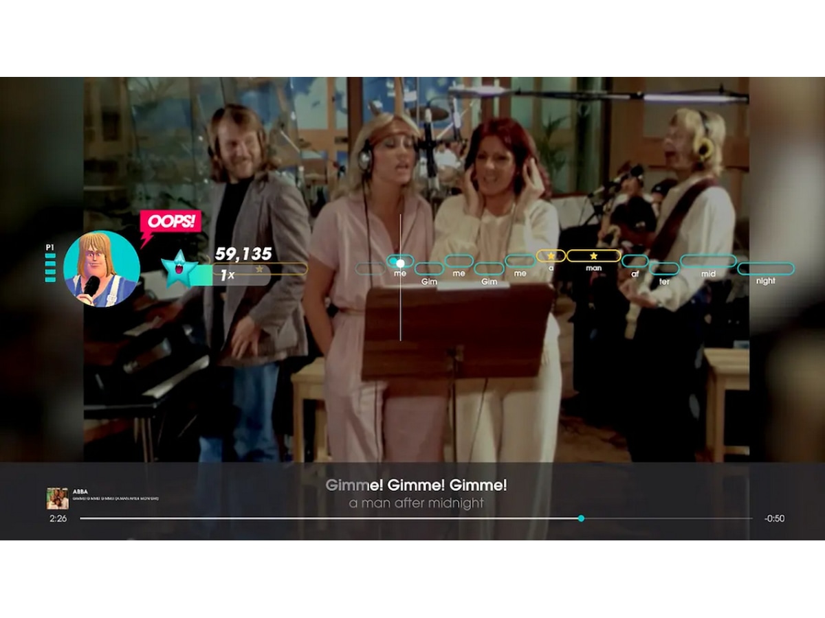 Let's Sing Abba 2027 2 Mic Bundle Spill til Playstation 5