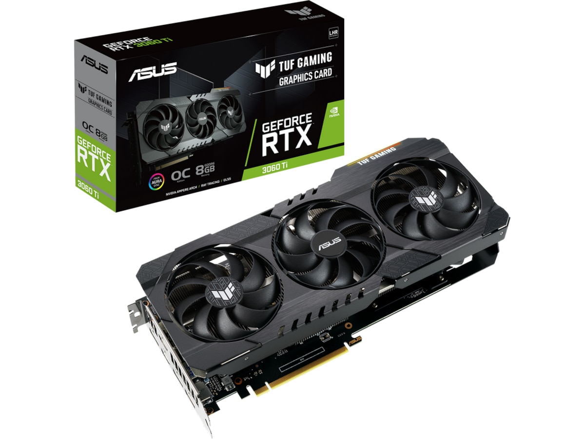 ASUS GeForce RTX 3060 Ti TUF OC V2 -B-Grade Demo skjermkort
