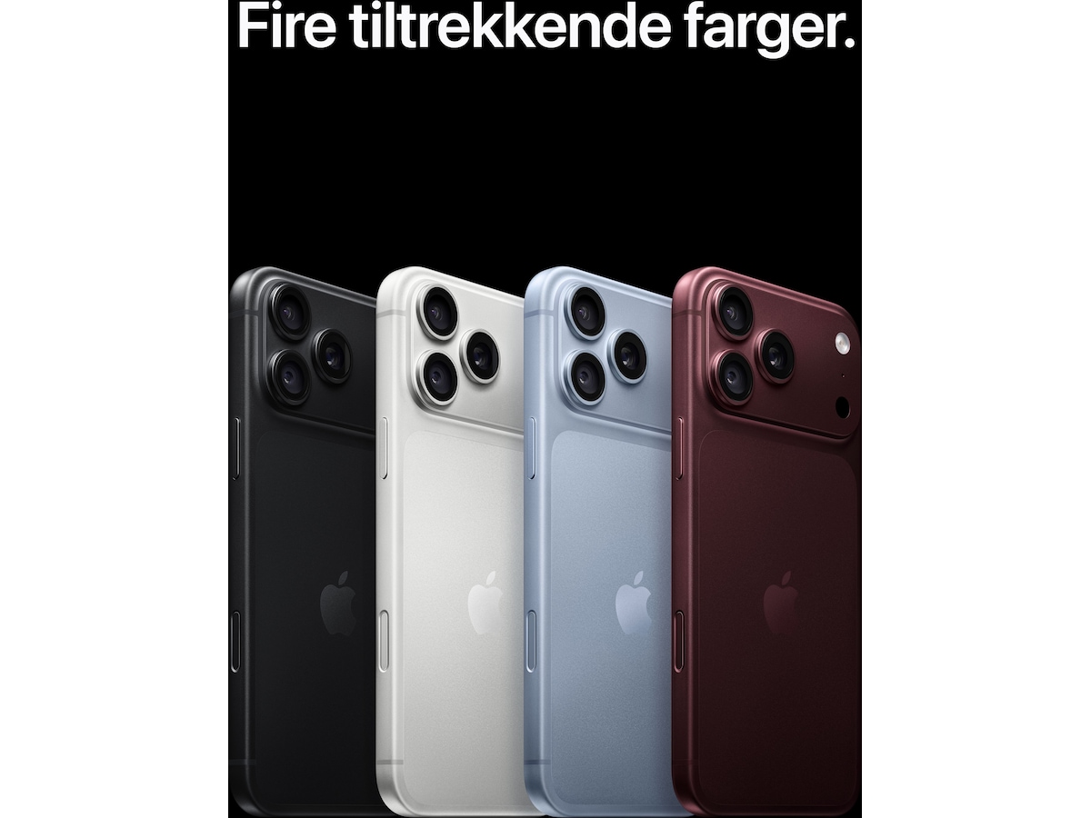 iPhone 18 Pro Max 512GB (silver) Mobiltelefoner