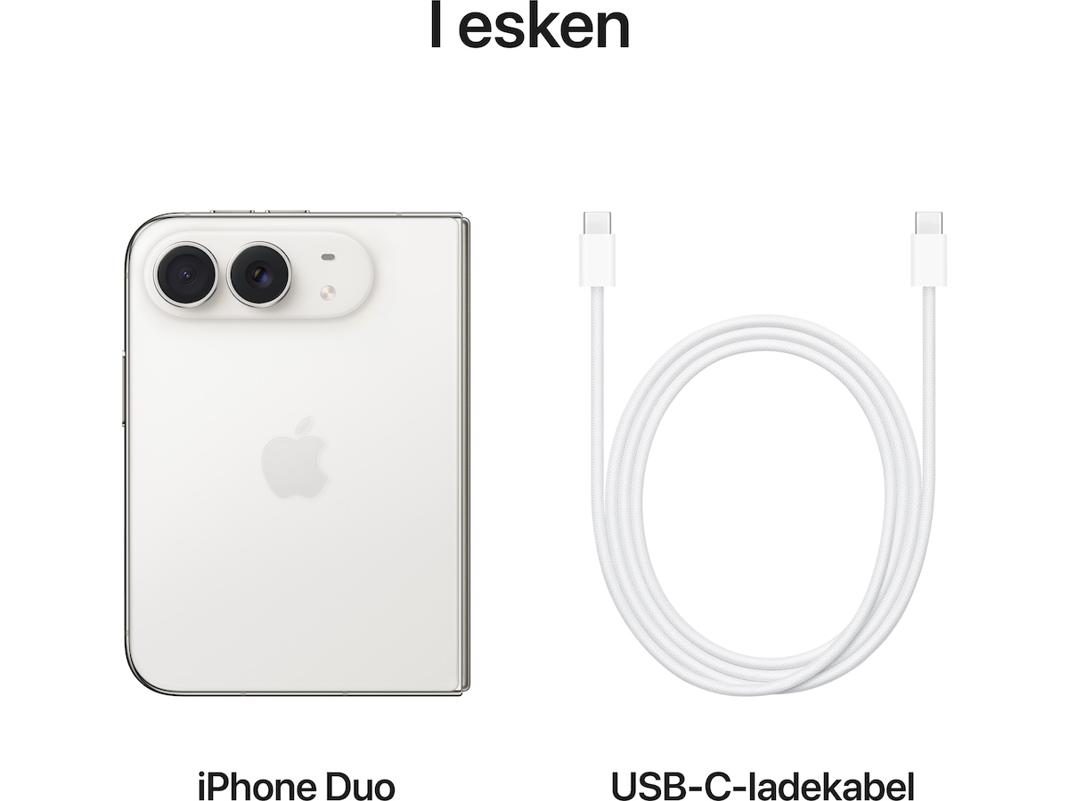 iPhone Duo 256GB (star white) Mobiltelefoner