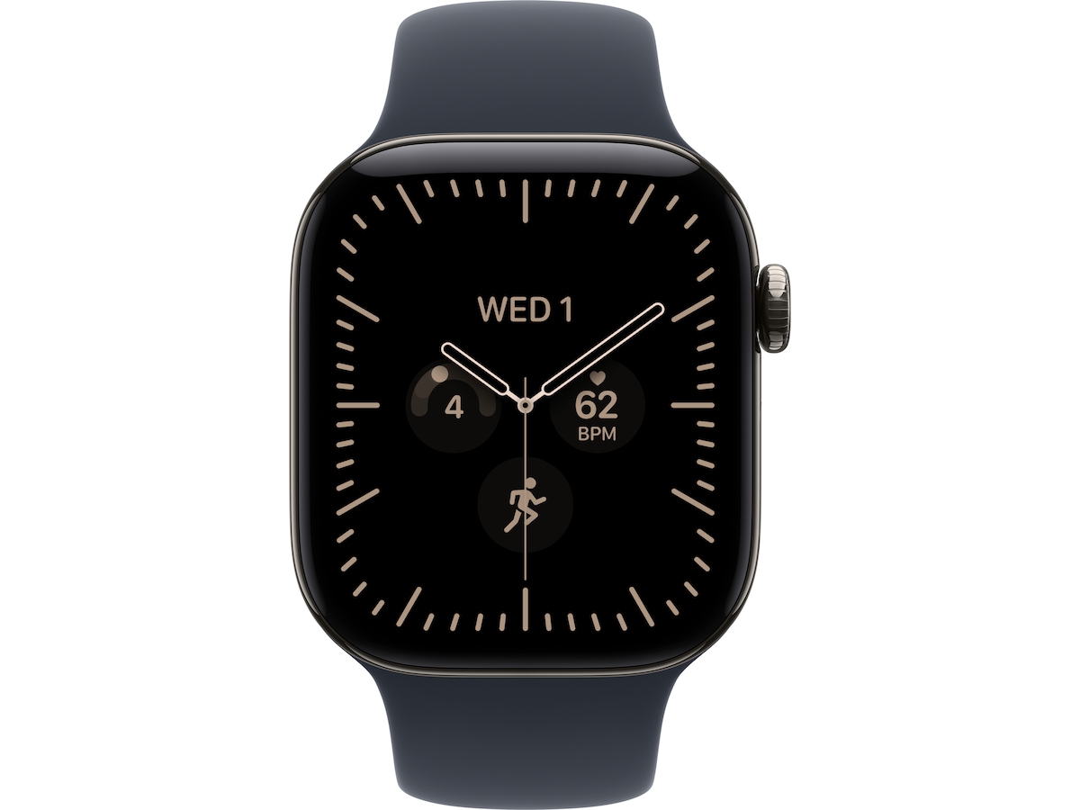 Apple Watch Series 12 GPS + LTE 42mm Titanium (natural) Smartklokker