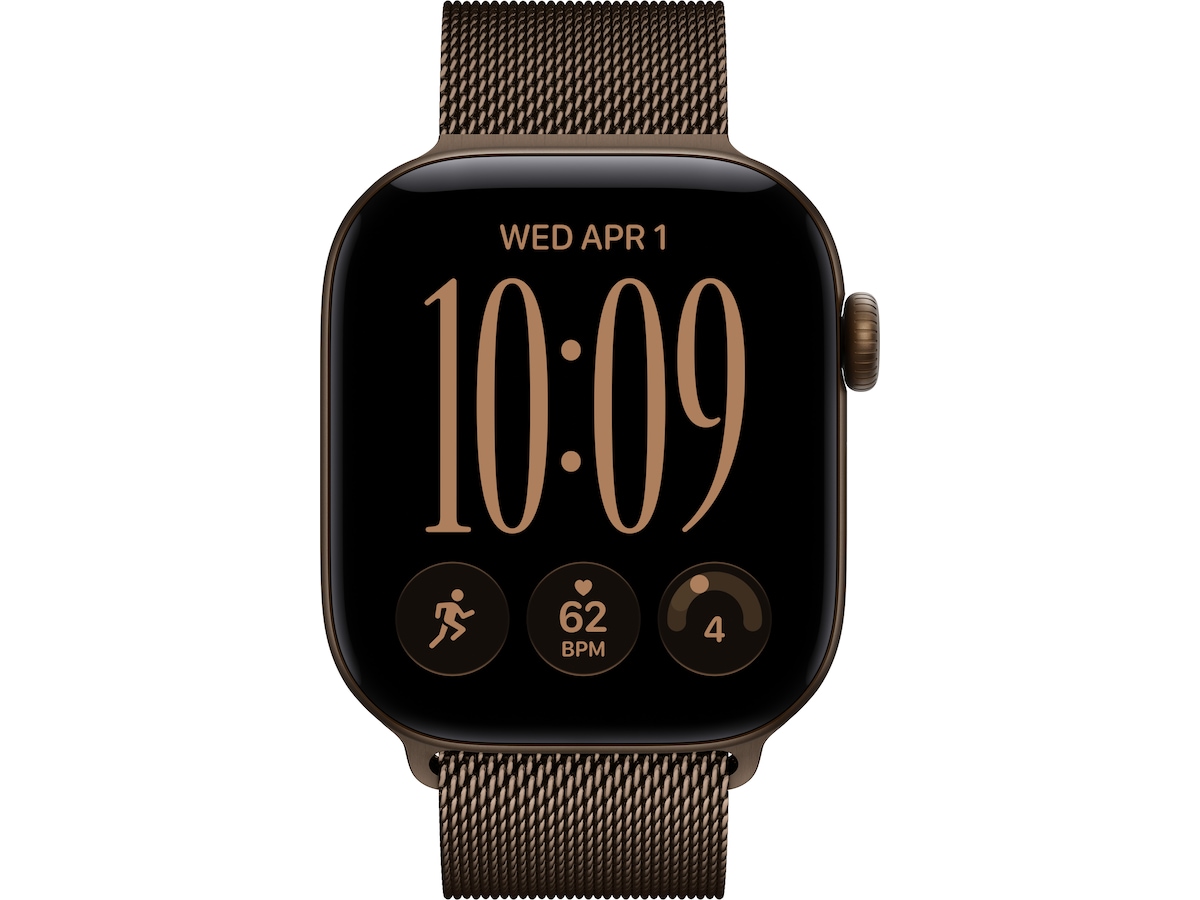 Apple Watch Series 12 GPS 42mm Aluminium (dark bronze) Smartklokker