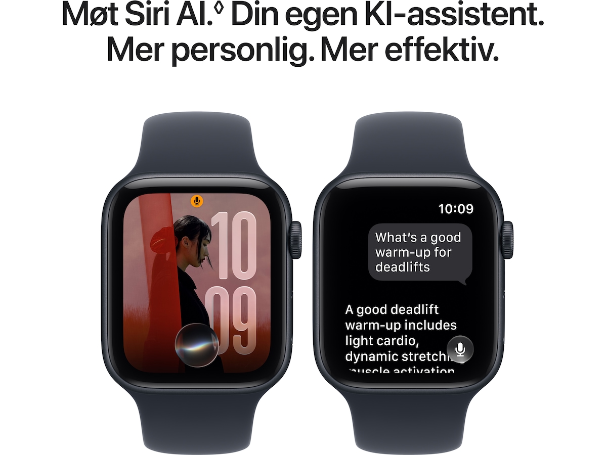 Apple Watch SE 3 GPS + LTE 44mm Aluminium (Starlight) Smartklokker