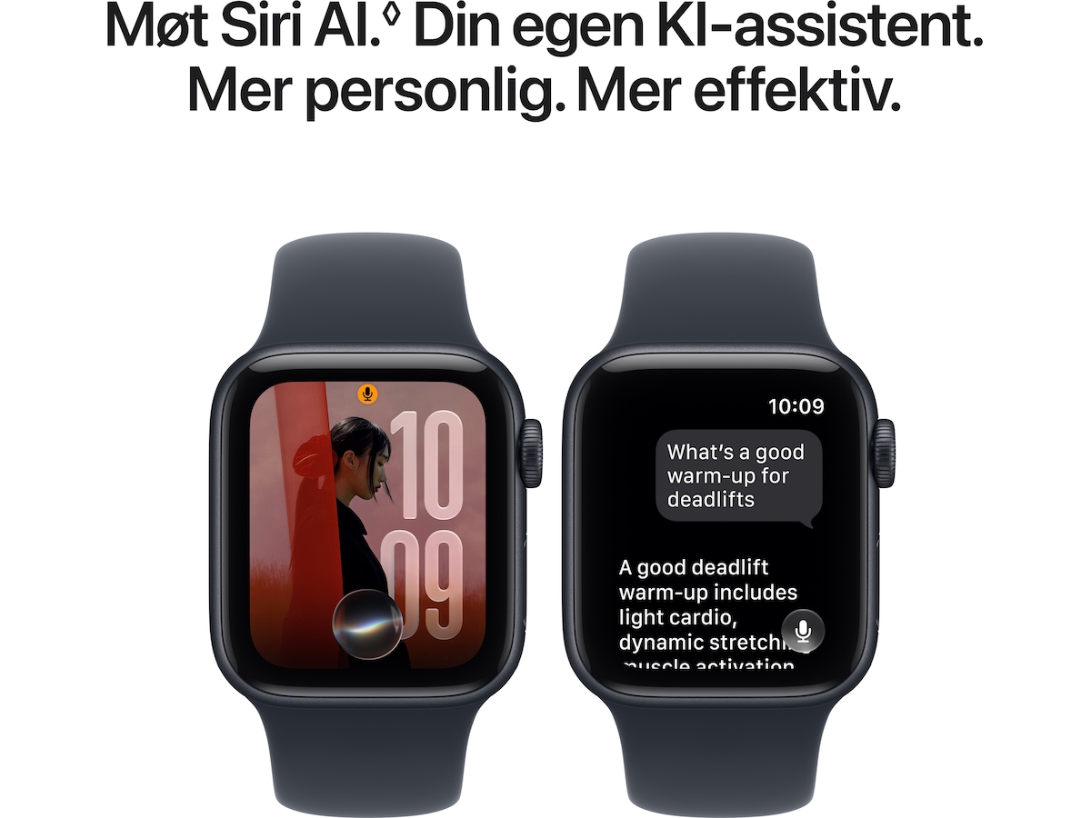 Apple Watch SE 3 GPS + LTE 40mm Aluminium (starlight) Smartklokker