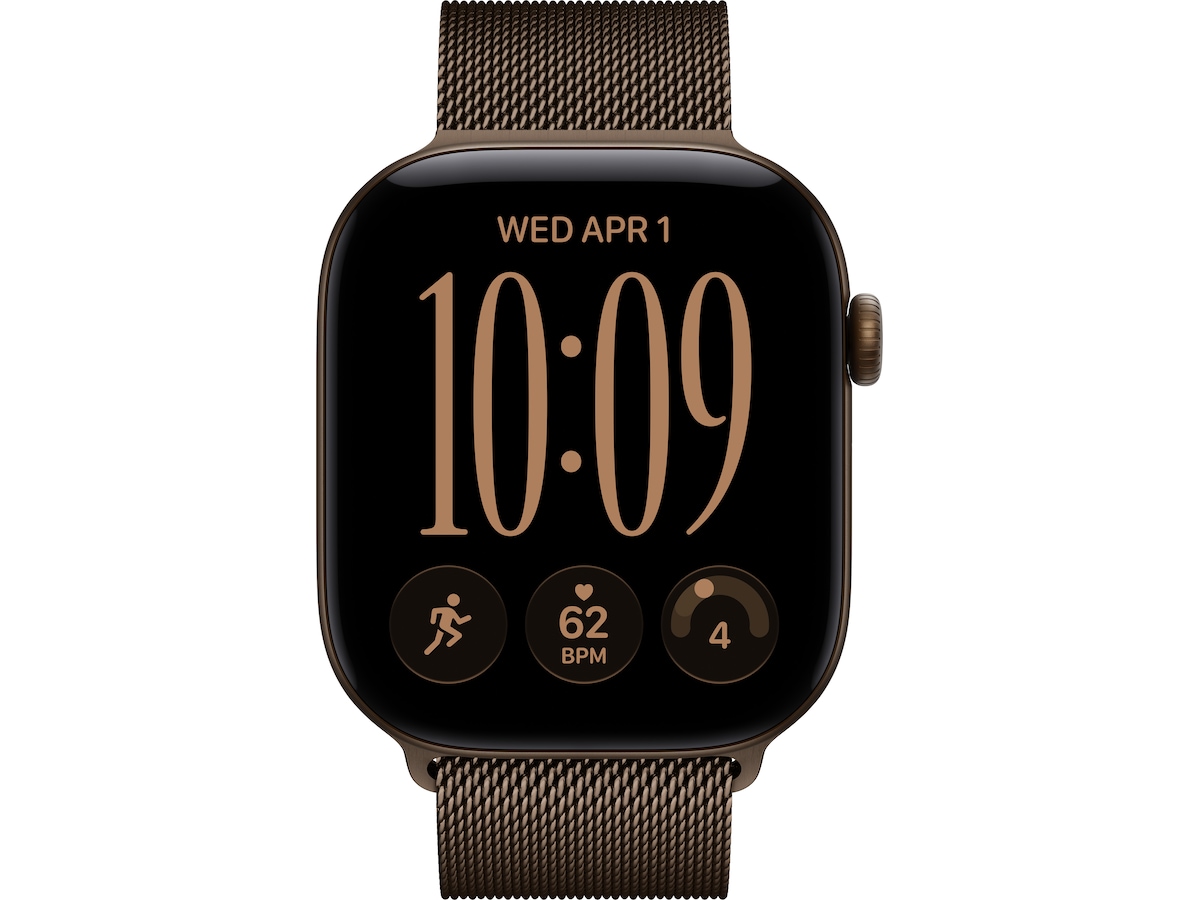 Apple Watch Series 12 GPS + LTE 46mm Aluminium (dark bronze) Smartklokker