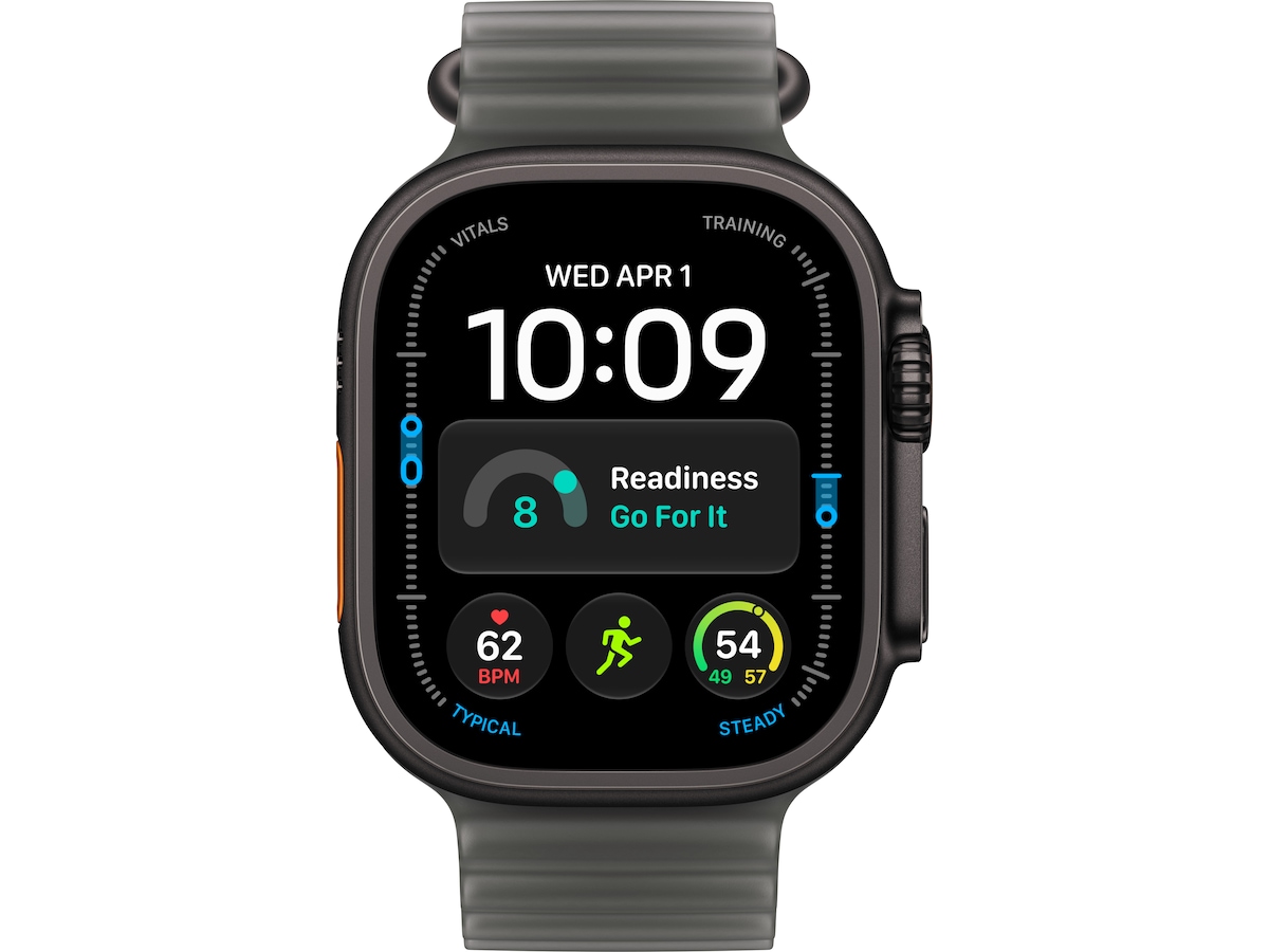 Apple Watch Ultra 4 GPS + LTE 49mm titan (sort) Smartklokker