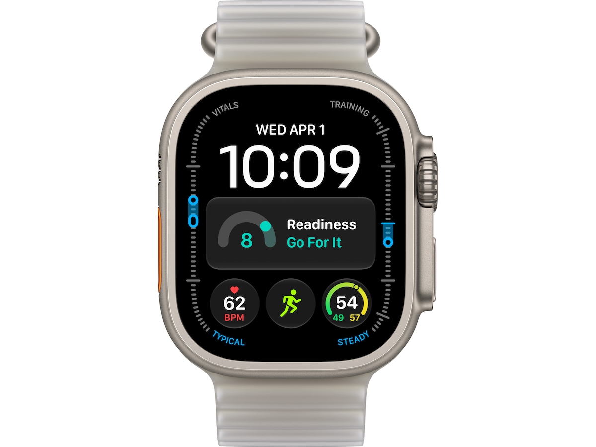 Apple Watch Ultra 4 GPS + LTE 49mm titan (natural) Smartklokker