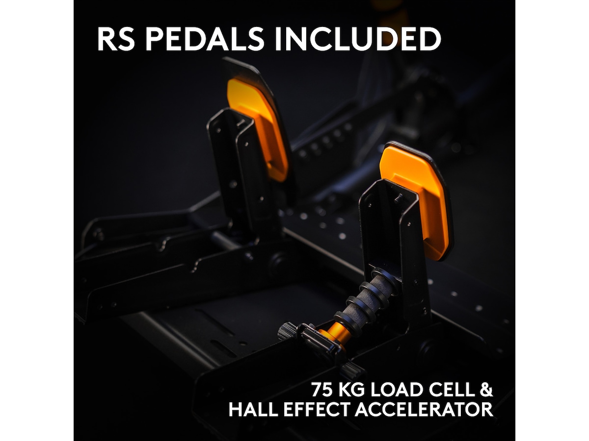 Logitech RS50 System og pedaler for PS – McLaren Racing Edition Ratt og pedaler