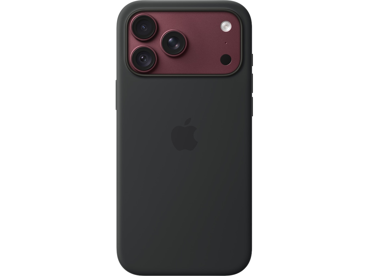 Apple iPhone 18 Pro Max Silicone Case MagSafe (sort) Mobildeksel