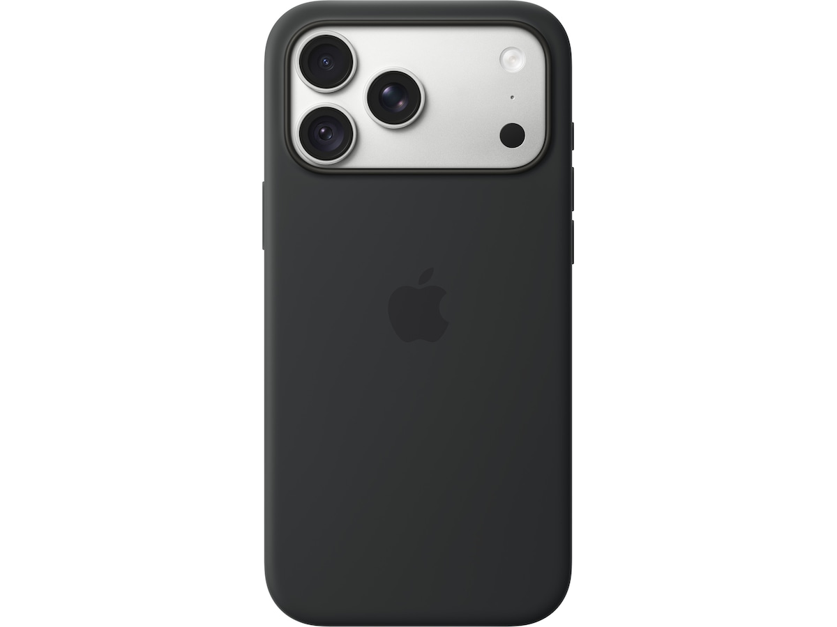 Apple iPhone 18 Pro Max Silicone Case MagSafe (sort) Mobildeksel