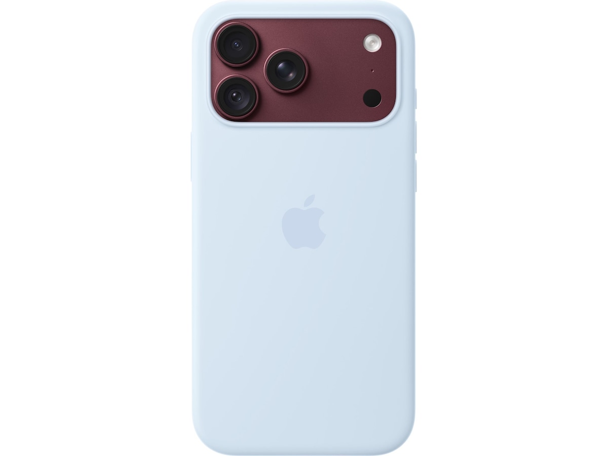 Apple iPhone 18 Pro Max silikondeksel (crisp blue) Mobildeksel
