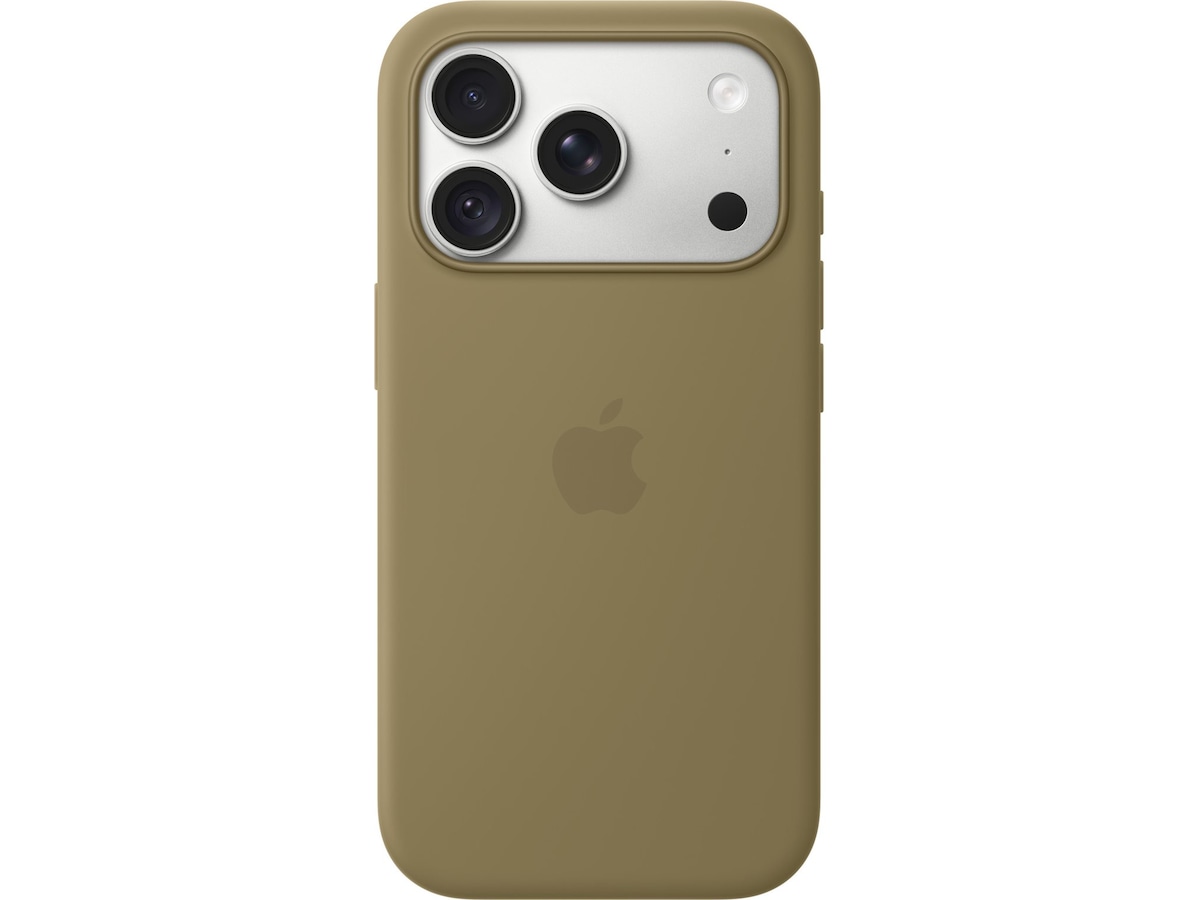 Apple iPhone 18 Pro silikondeksel (olive) Mobildeksel