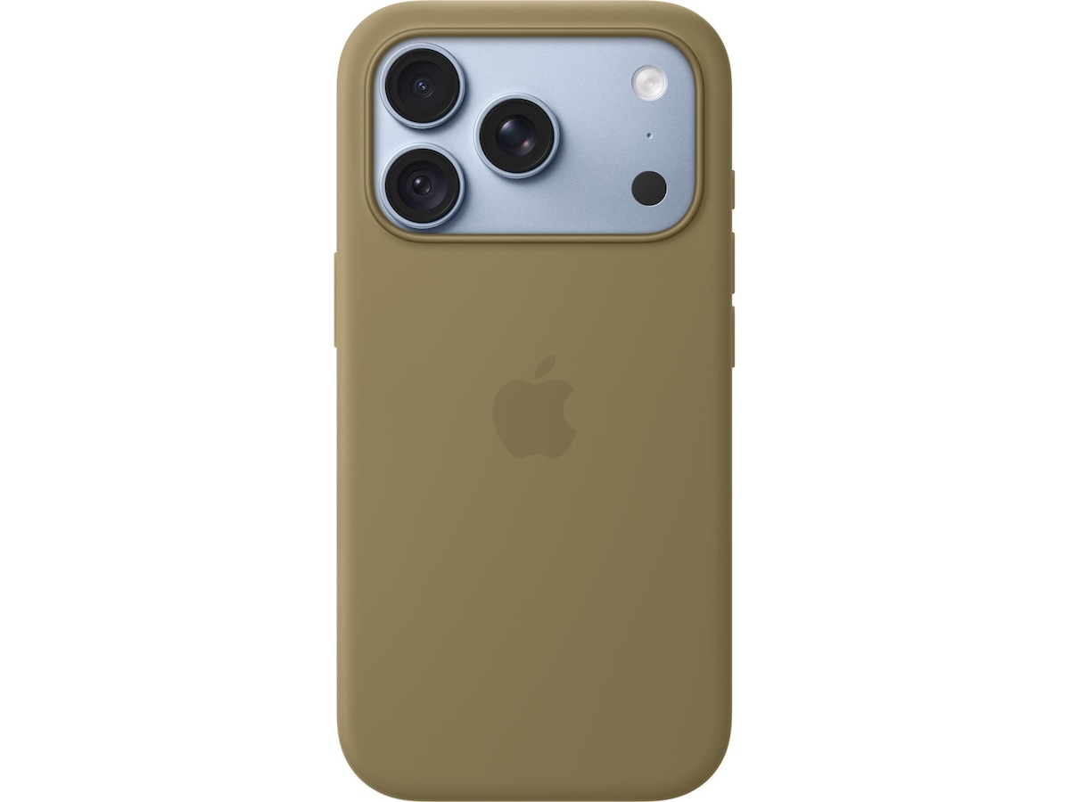 Apple iPhone 18 Pro silikondeksel (olive) Mobildeksel