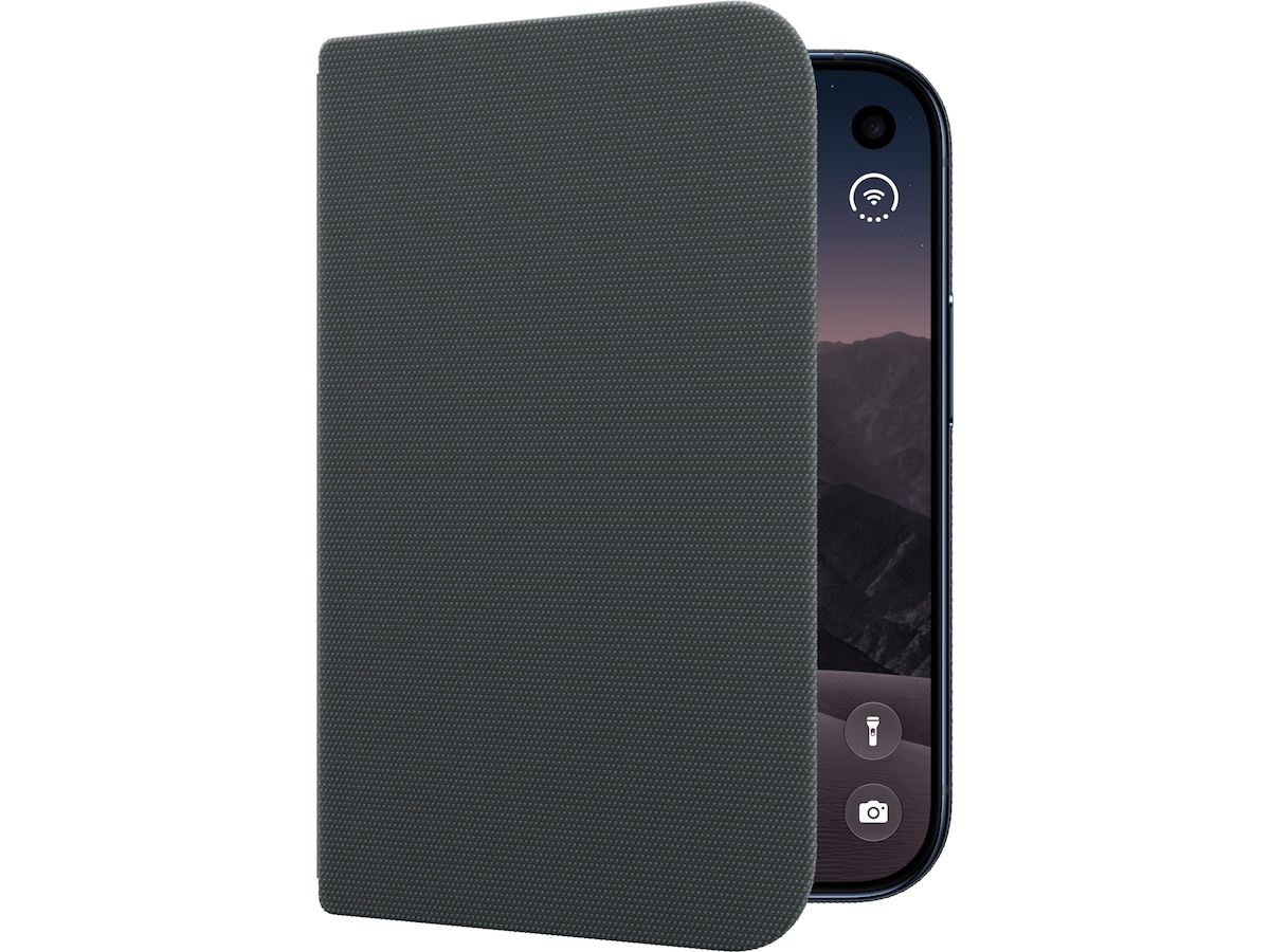 Apple iPhone Duo Folio med Kickstand (navy blue) Mobildeksel