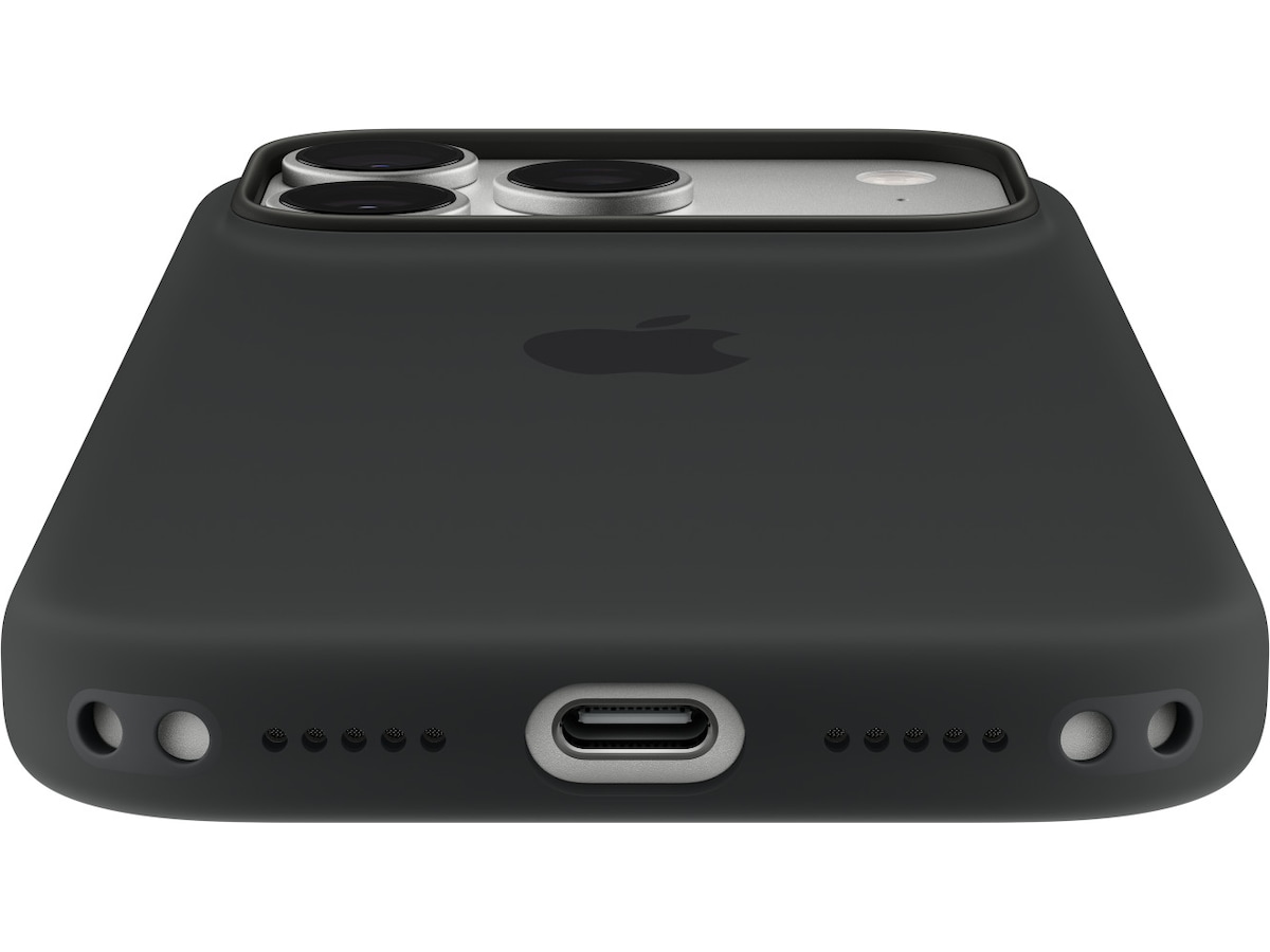 Apple iPhone 18 Pro Silicone Case MagSafe (sort) Mobildeksel