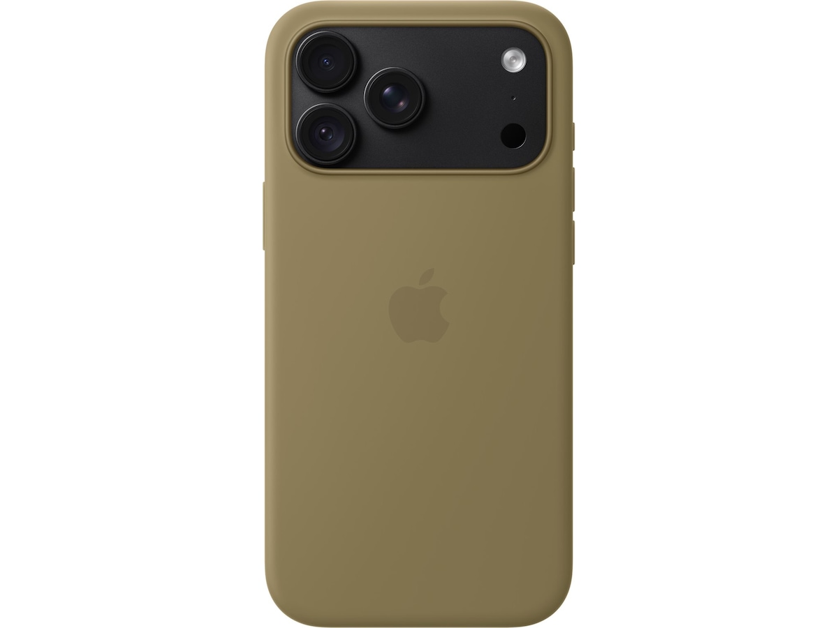 Apple iPhone 18 Pro Max silikondeksel (oliven) Mobildeksel