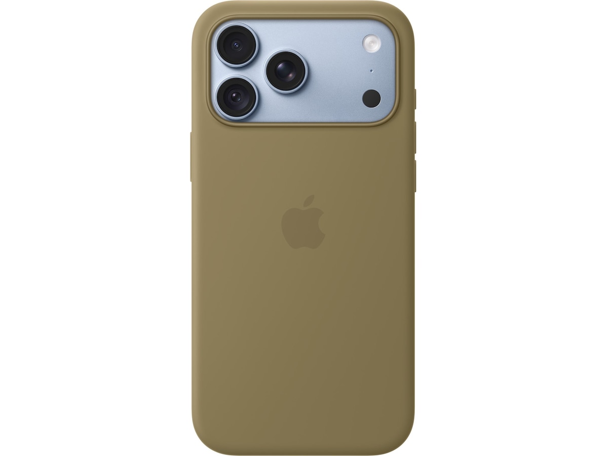 Apple iPhone 18 Pro Max silikondeksel (oliven) Mobildeksel
