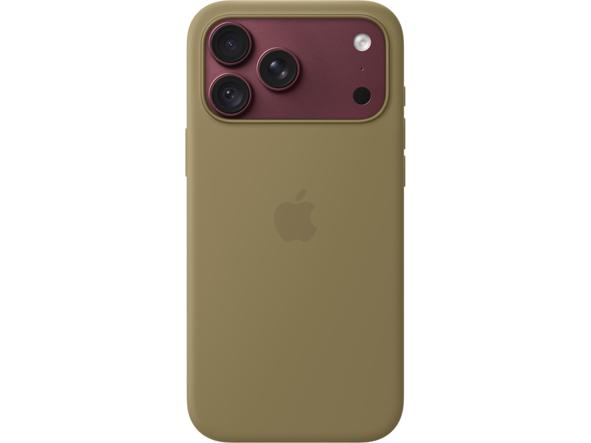 Apple iPhone 18 Pro Max silikondeksel (oliven) Mobildeksel