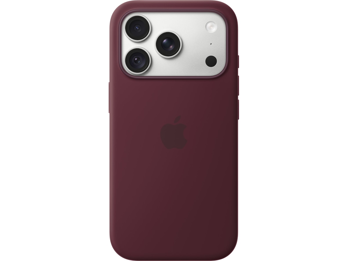 Apple iPhone 18 Pro silikondeksel (burgunder) Mobildeksel