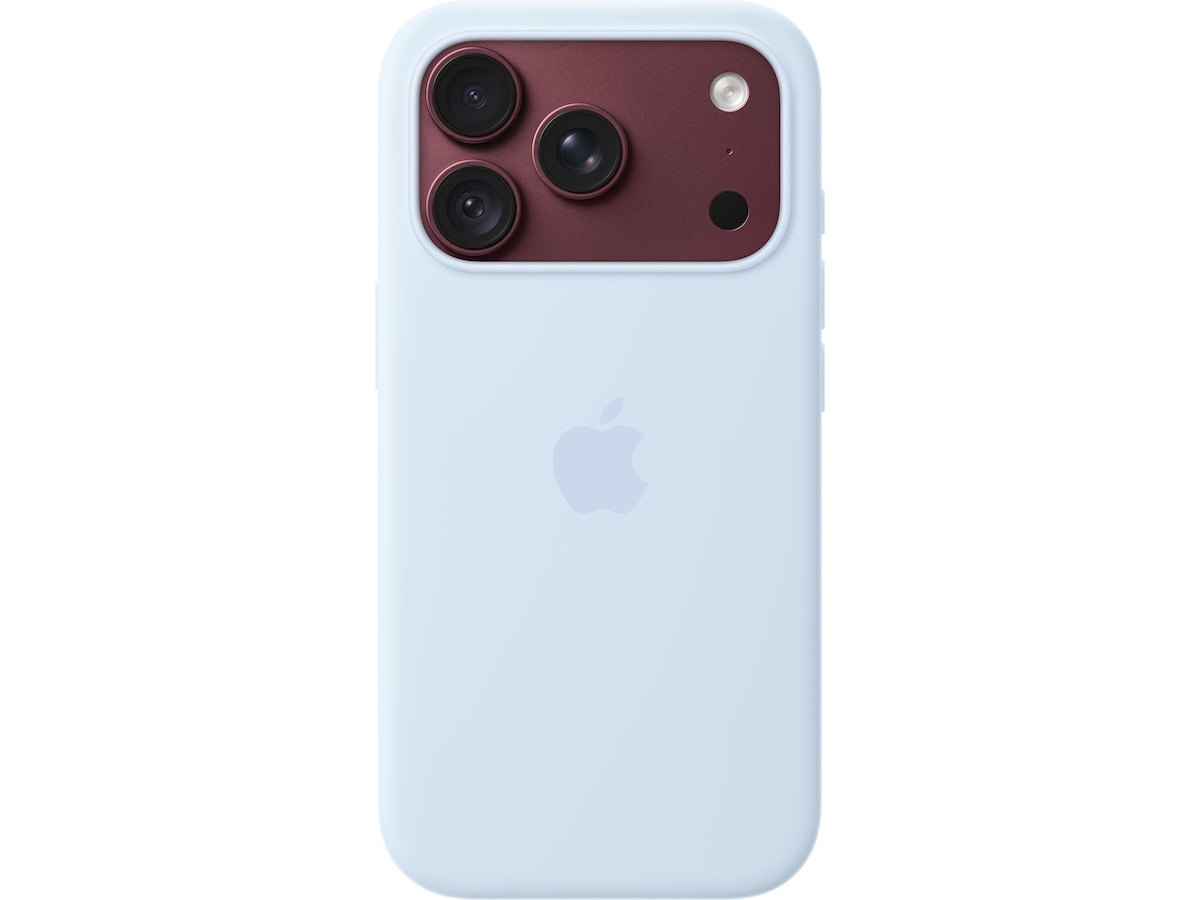 Apple iPhone 18 Pro silikondeksel (crisp blue) Mobildeksel