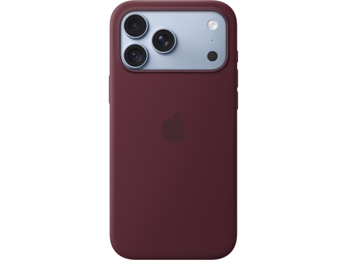 Apple iPhone 18 Pro Max silikondeksel (burgunder) Mobildeksel