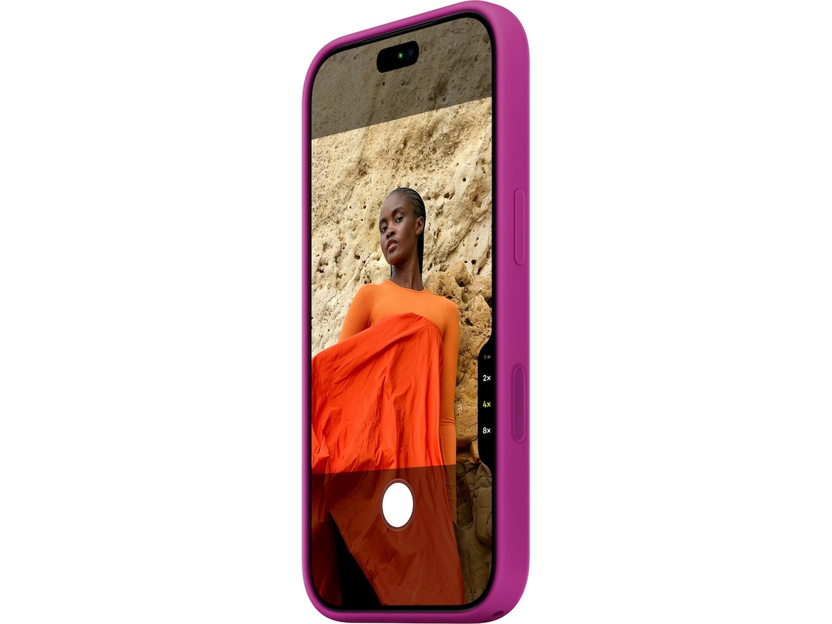 Apple iPhone 18 Pro silikondeksel (magenta) Mobildeksel