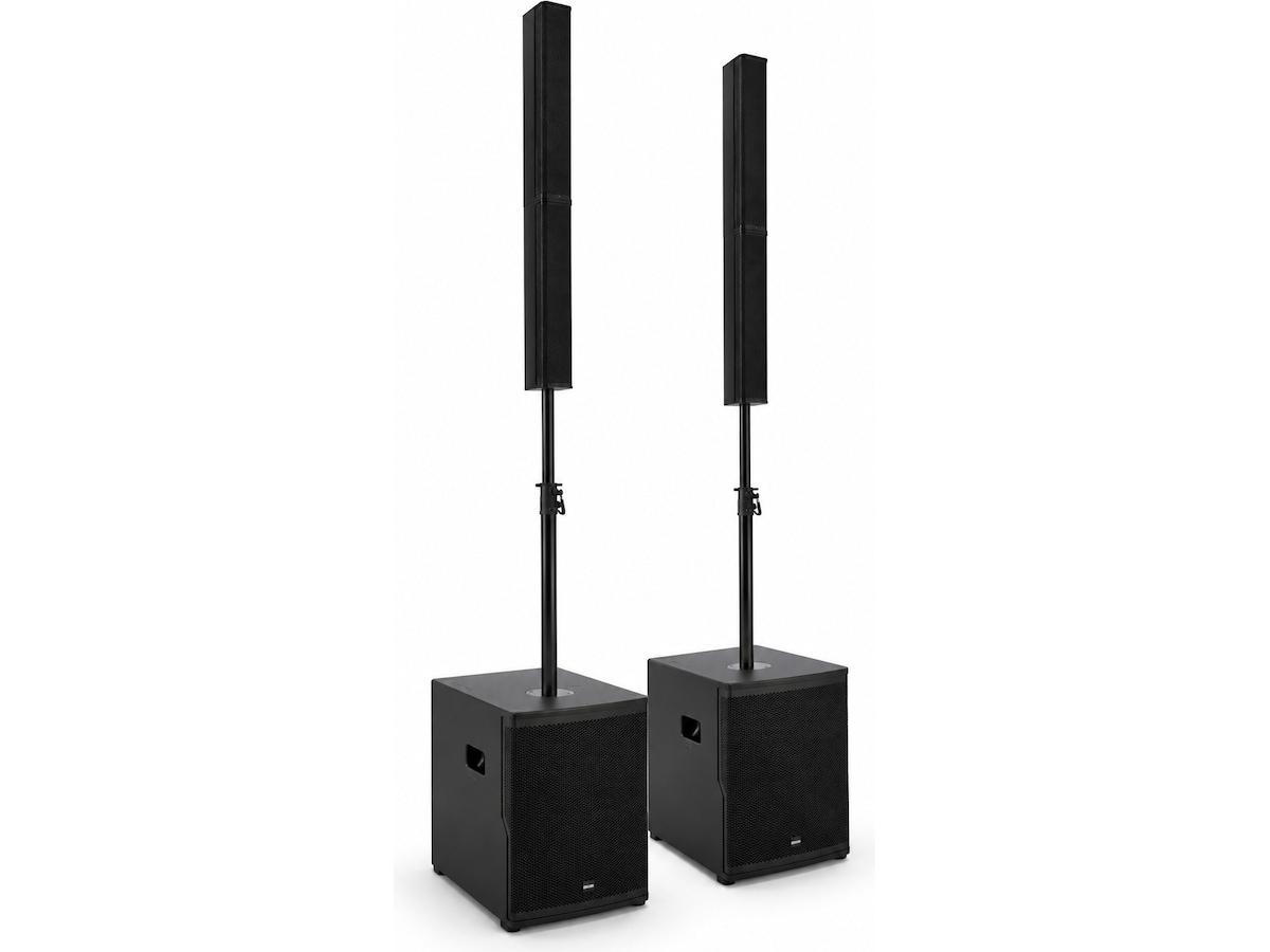 BLG PSS1243 2-veis aktiv PA-system 2pk Høyttalere
