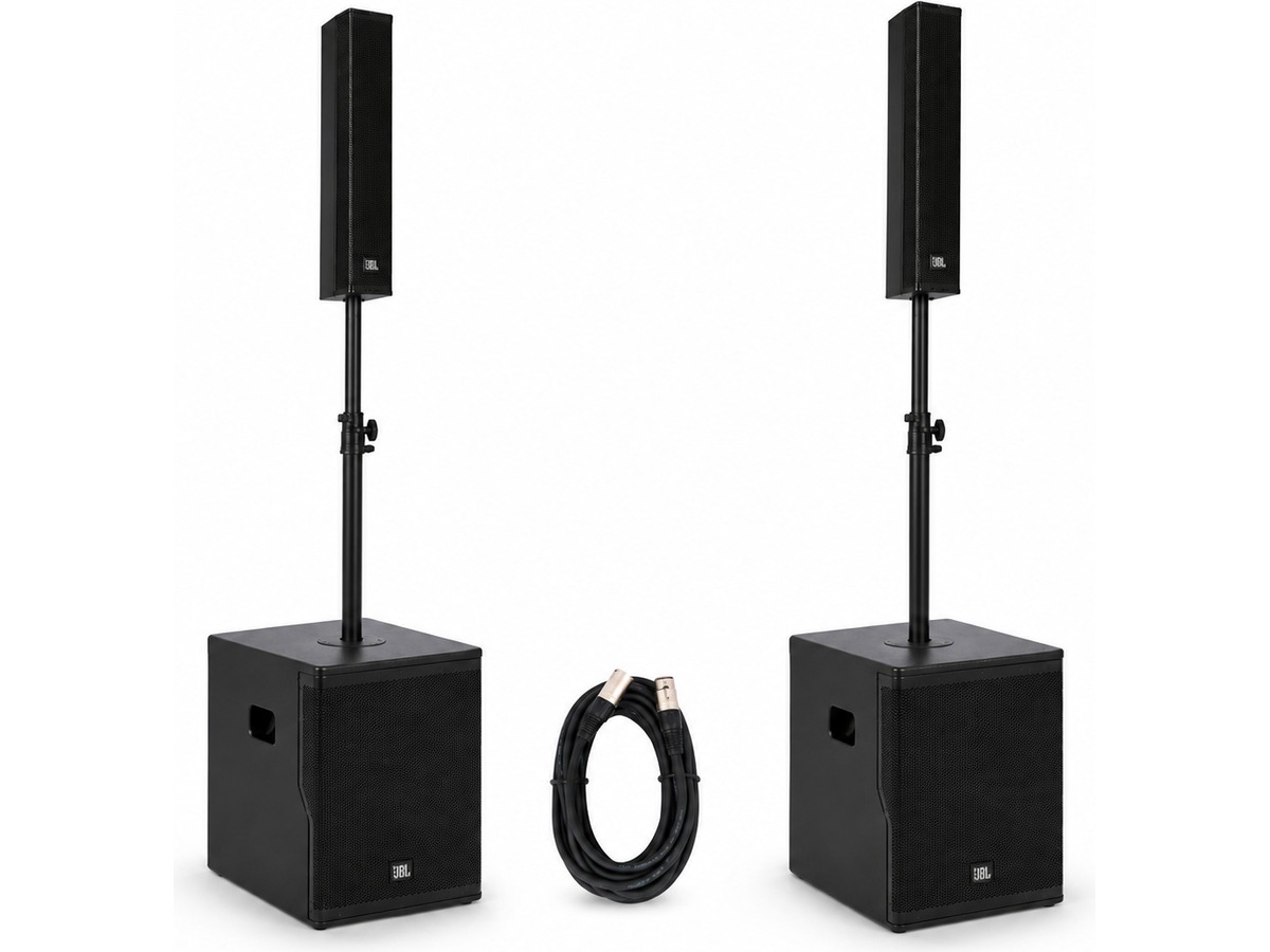 BLG Bluetooth PA-system 400W 2-veis SUB 125DB 2-pack Høyttalere