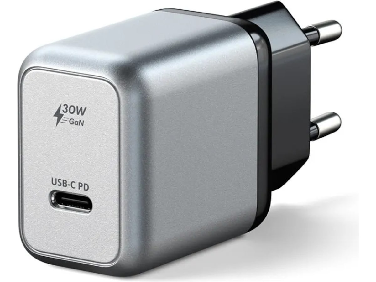Satechi 30W USB-C PD GaN Vegglader Batteri og lader