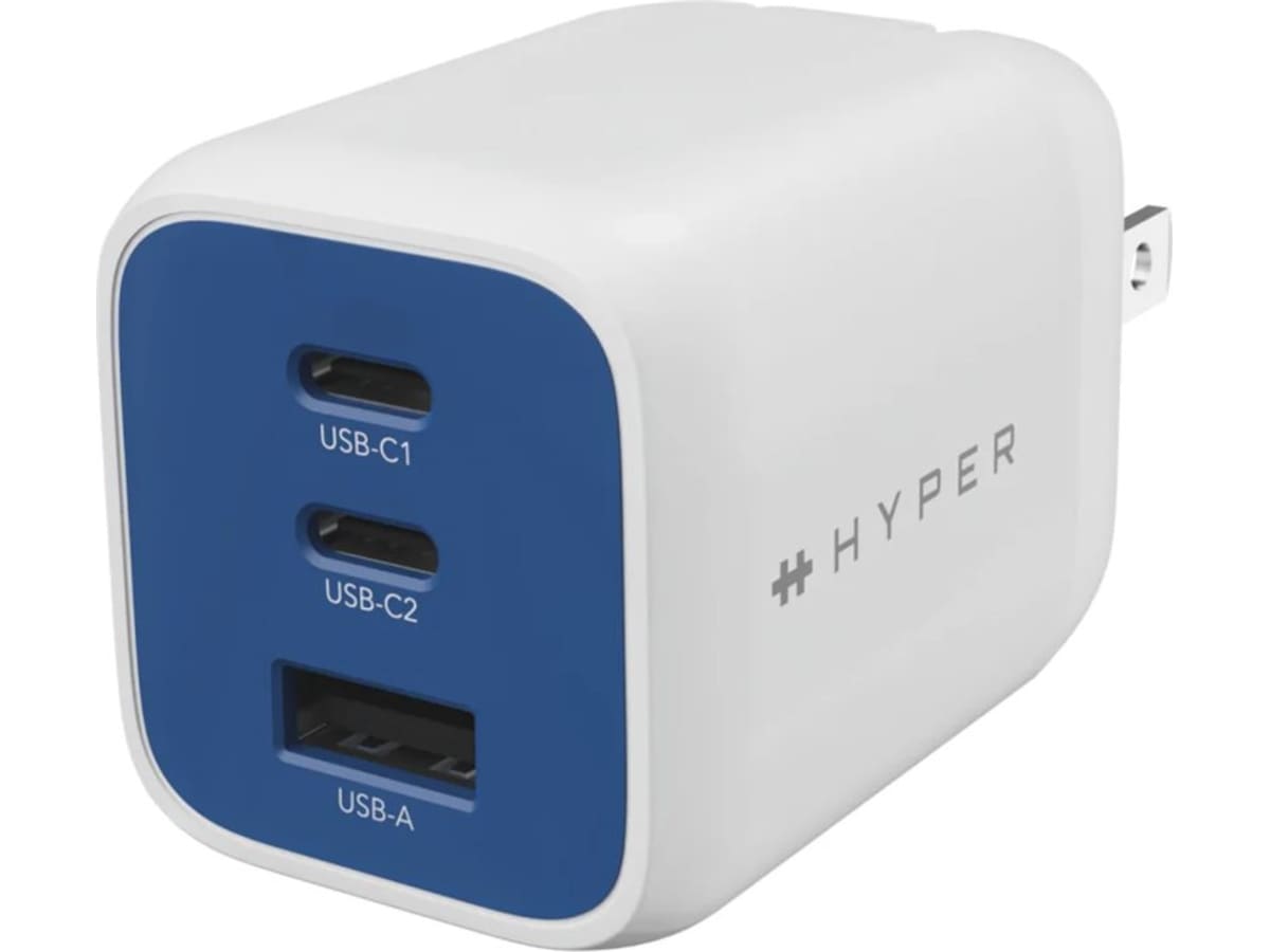 Hyper HyperJuice Flex 65W GaN-lader (Blue) Mobilladere