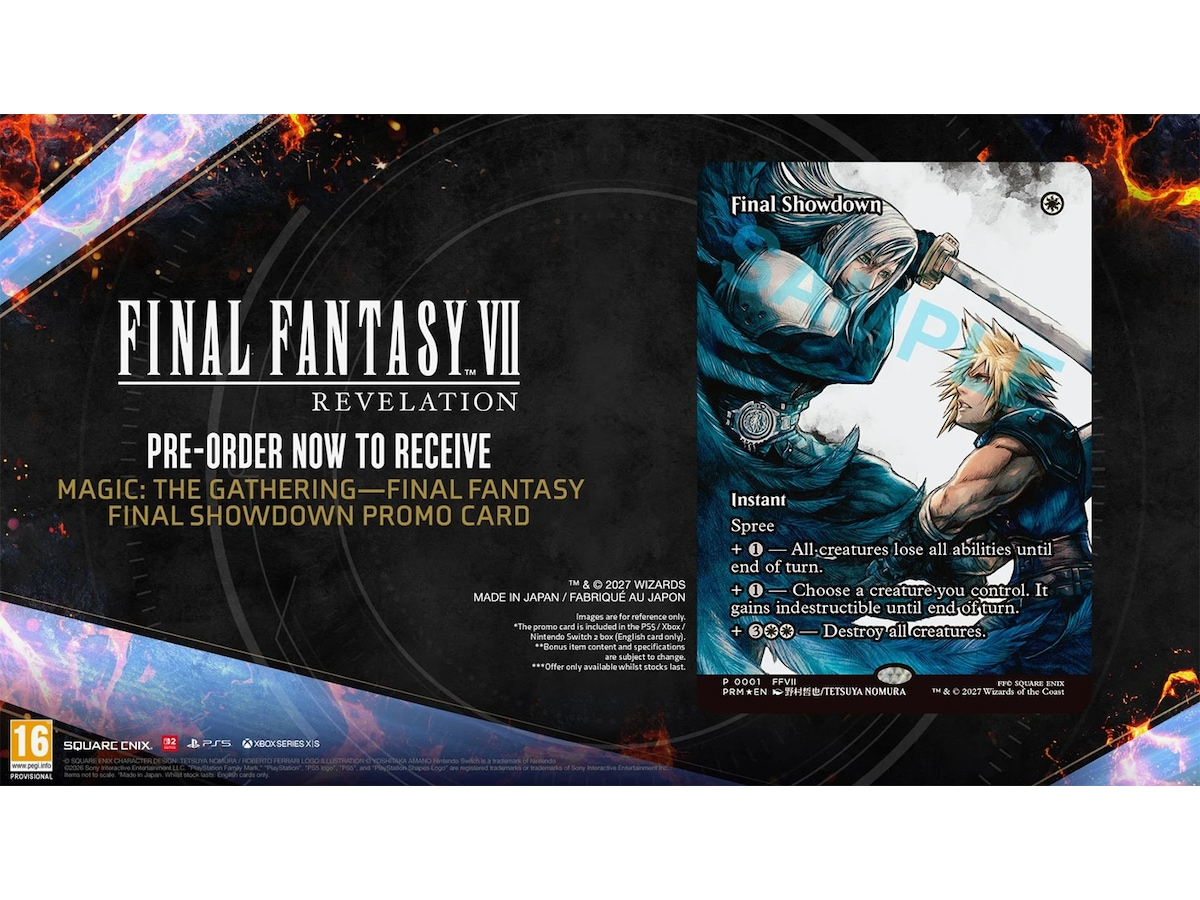 Final Fantasy VII Revelation Magic Edition Switch 2 Spill til Nintendo Switch 2