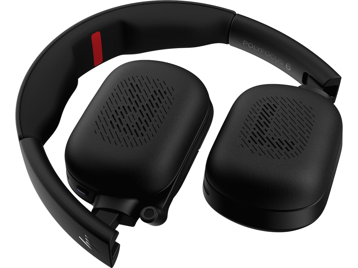 HP Poly Focus 625 Fold Bluetooth Stereohodesett Trådløse hodesett