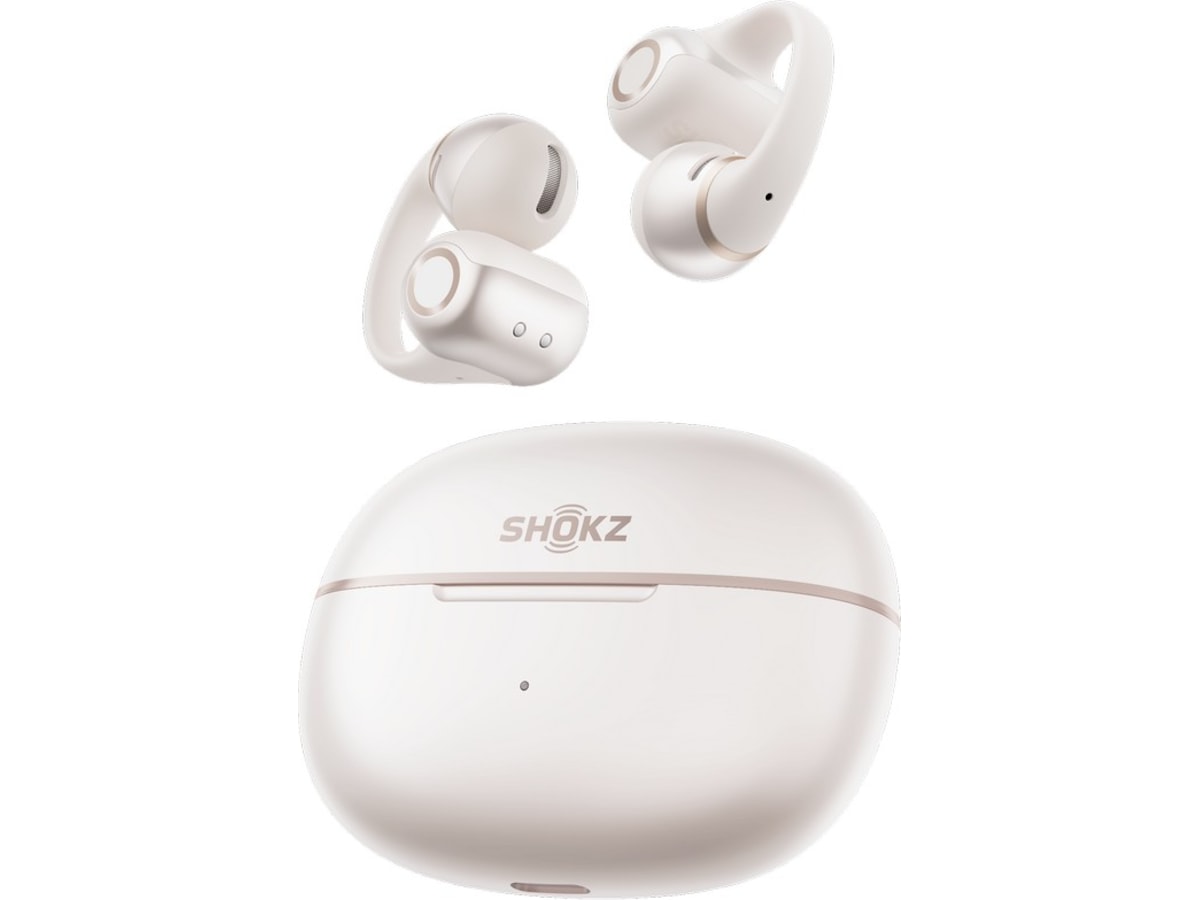 SHOKZ OpenDots 2 Clip-on ørepropper (hvit) Ørepropper