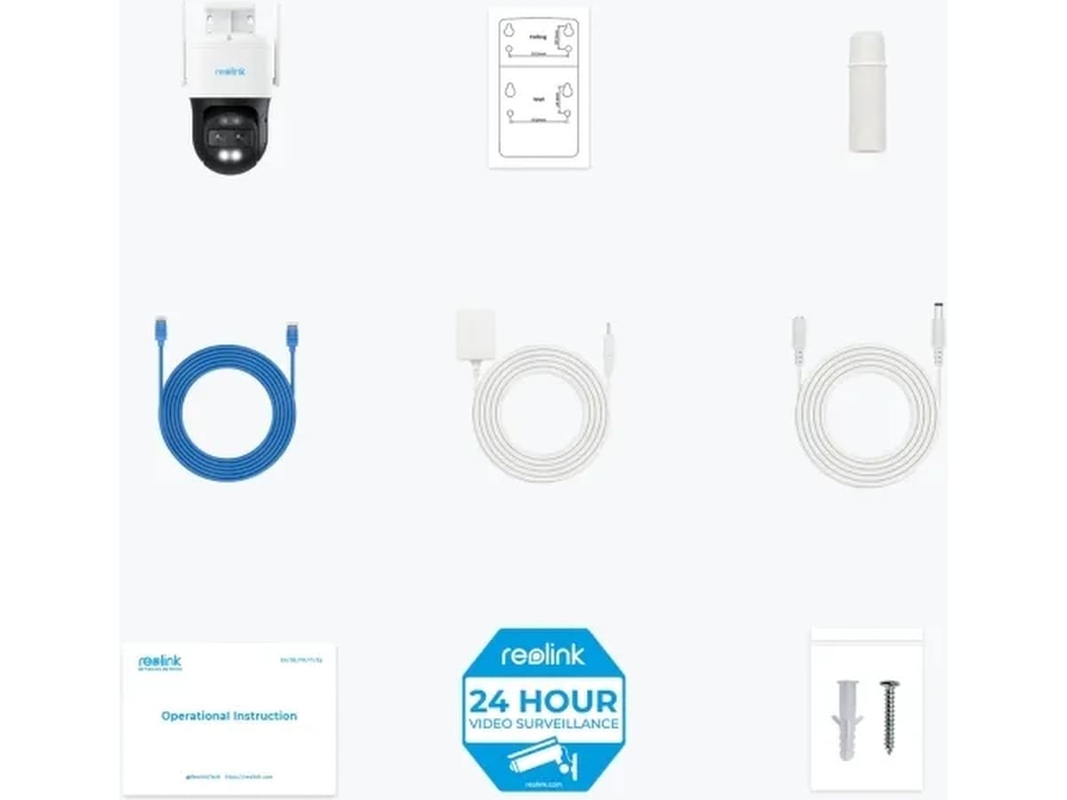 Reolink TrackMix WiFi Overvåkningskamera 3-pack Overvåkningskameraer