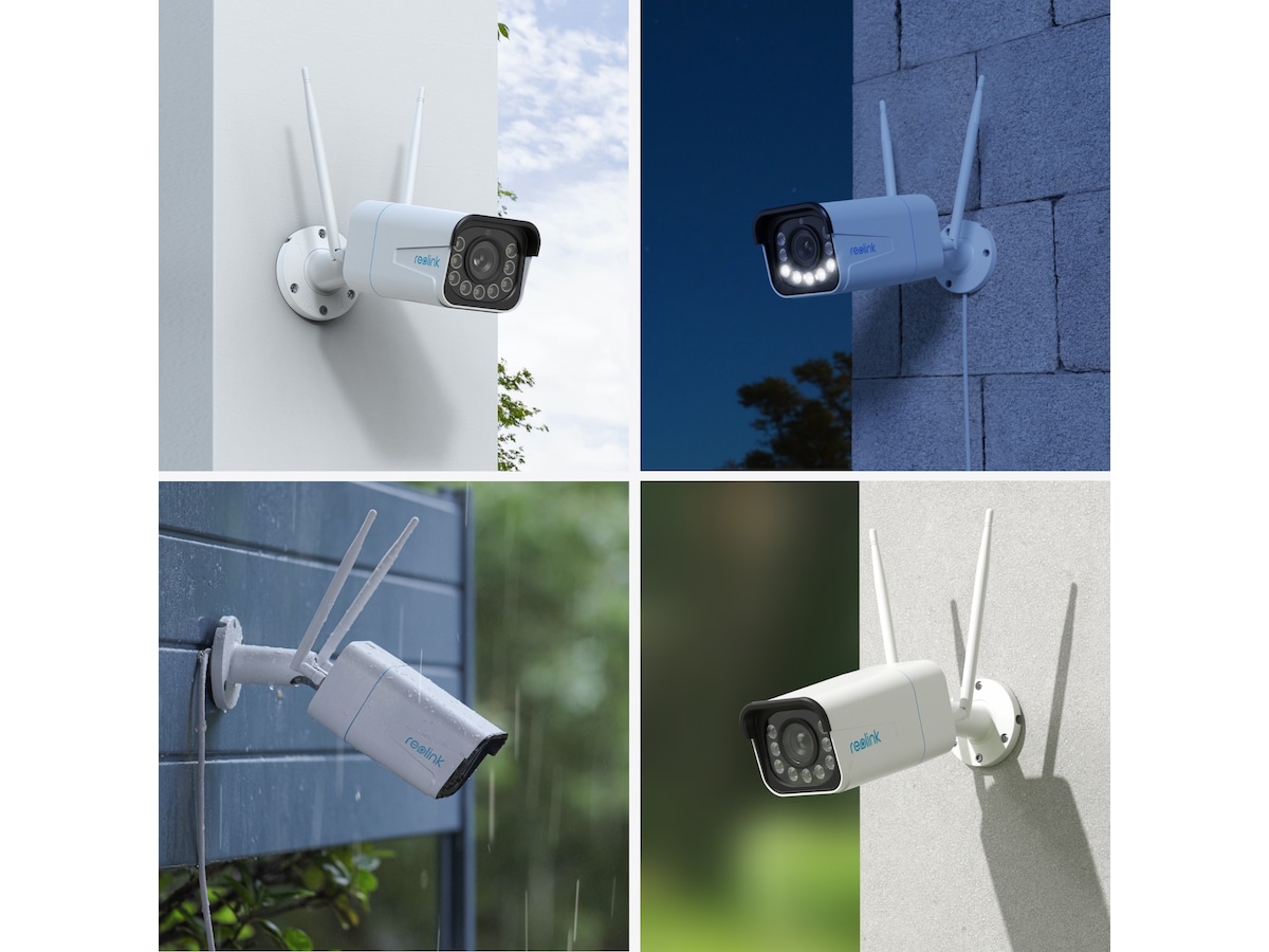 Reolink W430 Smart 4K Utendørs Overvåkningskamera 4-pack Overvåkningskameraer