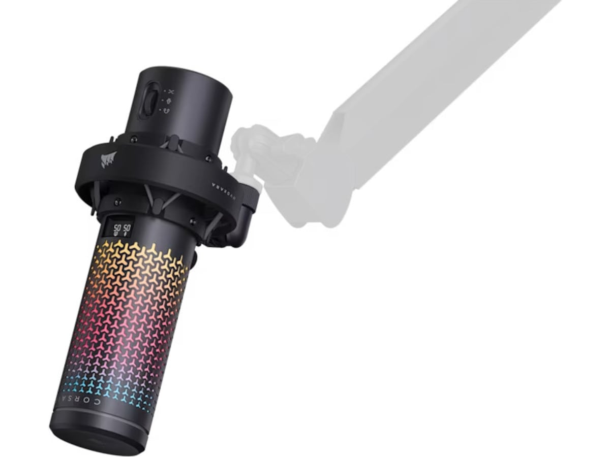 Corsair Voxara Studio-Grade USB-mikrofon RGB (sort) Mikrofon