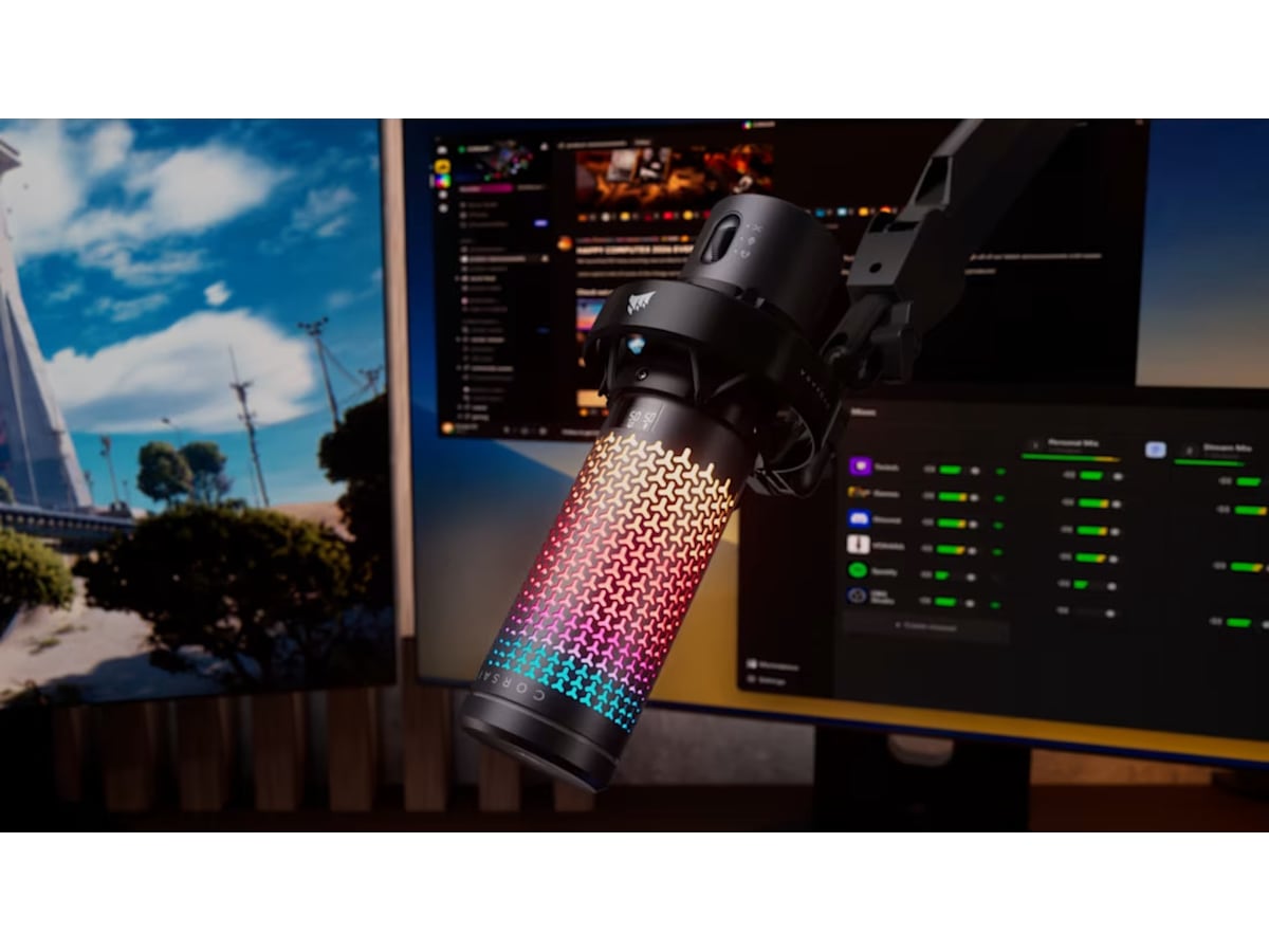 Corsair Voxara Studio-Grade USB-mikrofon RGB (sort) Mikrofon